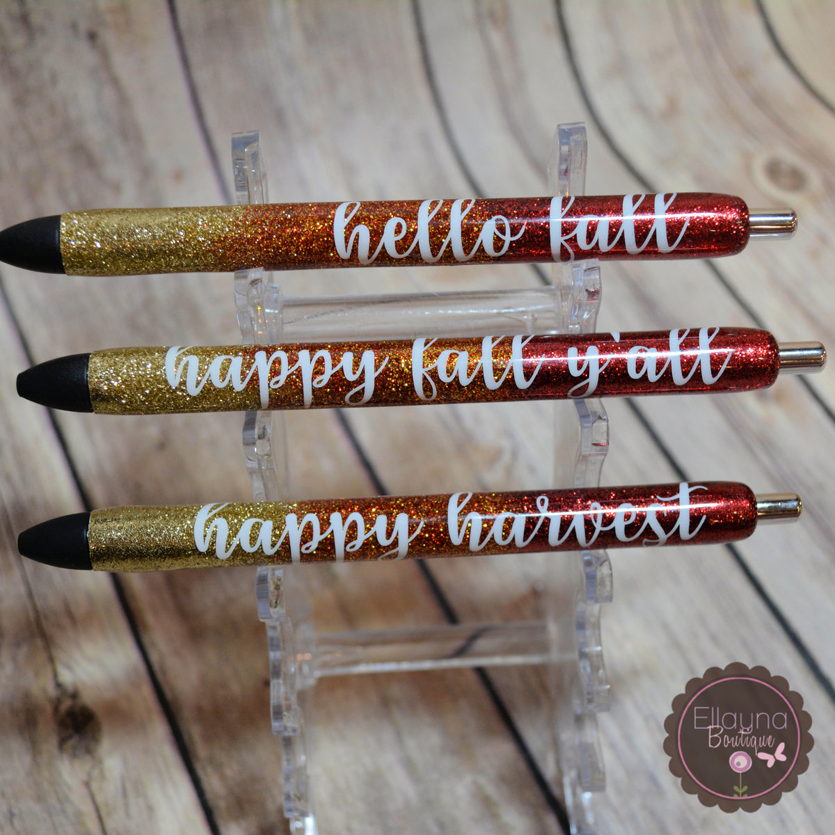 Epoxy Glitter Pen - Fall, Autumn – Ellayna Boutique