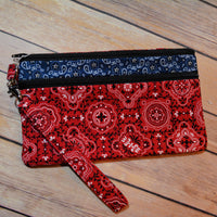 READY TO SHIP!! Double Zipper Pouch
