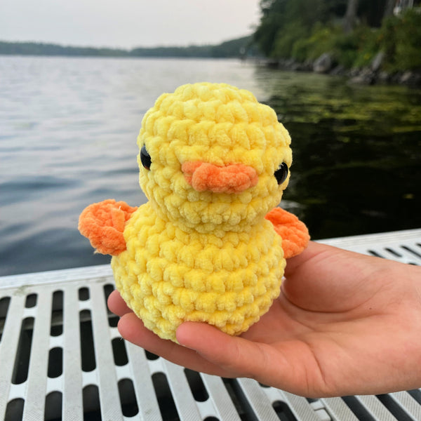 Crochet Stuffie/Plushie - Duck