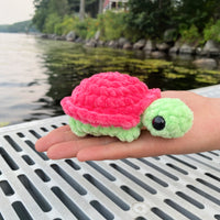 Crochet Stuffie/Plushie - Baby Turtle
