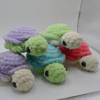 Crochet Stuffie/Plushie - Baby Turtle