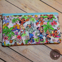Custom Fabric Quilted Zipper Pouch