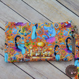 READY TO SHIP!! Double Zipper Pouch - Jasmine