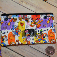 READY TO SHIP!! Lg. Quilted Zipper Pouch - Classics