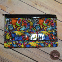 READY TO SHIP! Clear Front Zipper Pouch/Pencil Pouch - Seuss