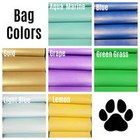 Customized Dog Poo Bag Holder - Paw Print