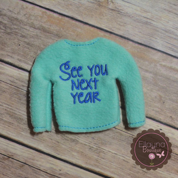 Elf Sweater - See You Next Year