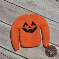 Elf Sweater - Pumpkin, Jack-O-Lantern
