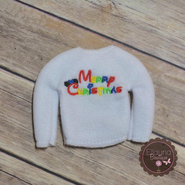 Elf Sweater - Merry Christmas Disney