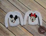 Elf Sweater - Mickey and Minnie