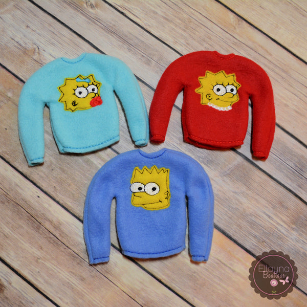 Elf Sweater - Simpsons