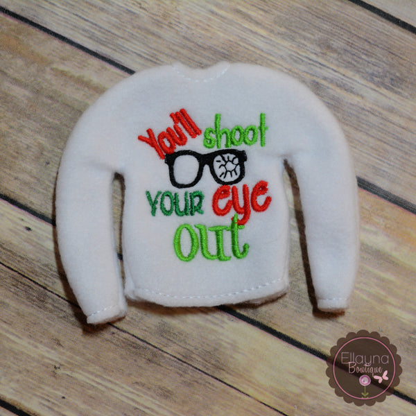 Elf Sweater - You'll Shoot Your Eye Out