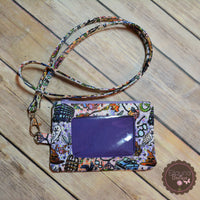 Custom Fabric Lanyard and ID Holder/Wallet