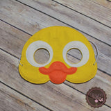 Felt Character Mask - Elephant, Piggie, Duckling, Pigeon, Bunny