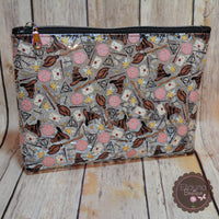 READY TO SHIP!! Midnight Kiss Pouch - Clear Vinyl Harry Potter