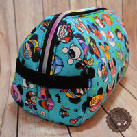READY TO SHIP!! Zeppelin Pouch - ISpy Blue