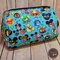 READY TO SHIP!! Zeppelin Pouch - ISpy Blue
