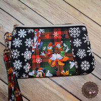 READY TO SHIP! Center of Attention Bag - Donald/Daisy Plaid