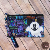 Applique Zipper Pouch - Haunted Mansion Ghost
