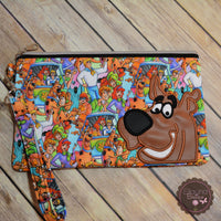 Applique Zipper Pouch - Scooby Doo