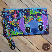 Applique Zipper Pouch - Stitch